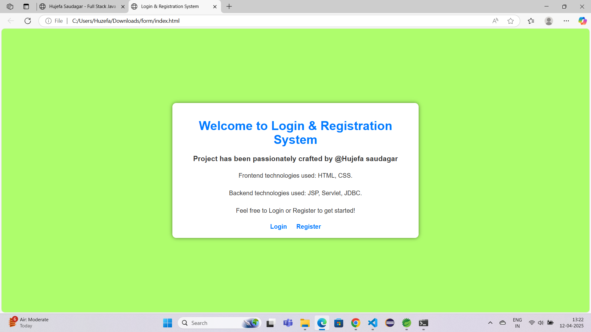 Login System